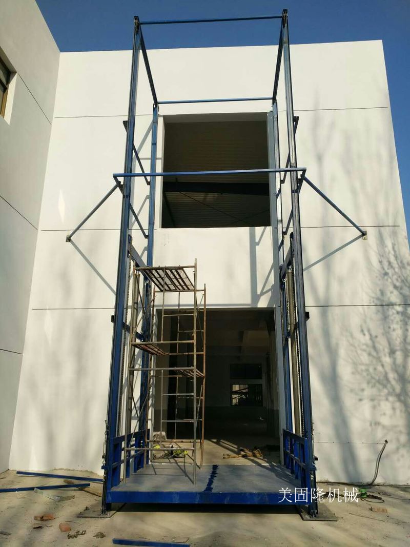 东莞仓库专用导轨式升降货梯价格